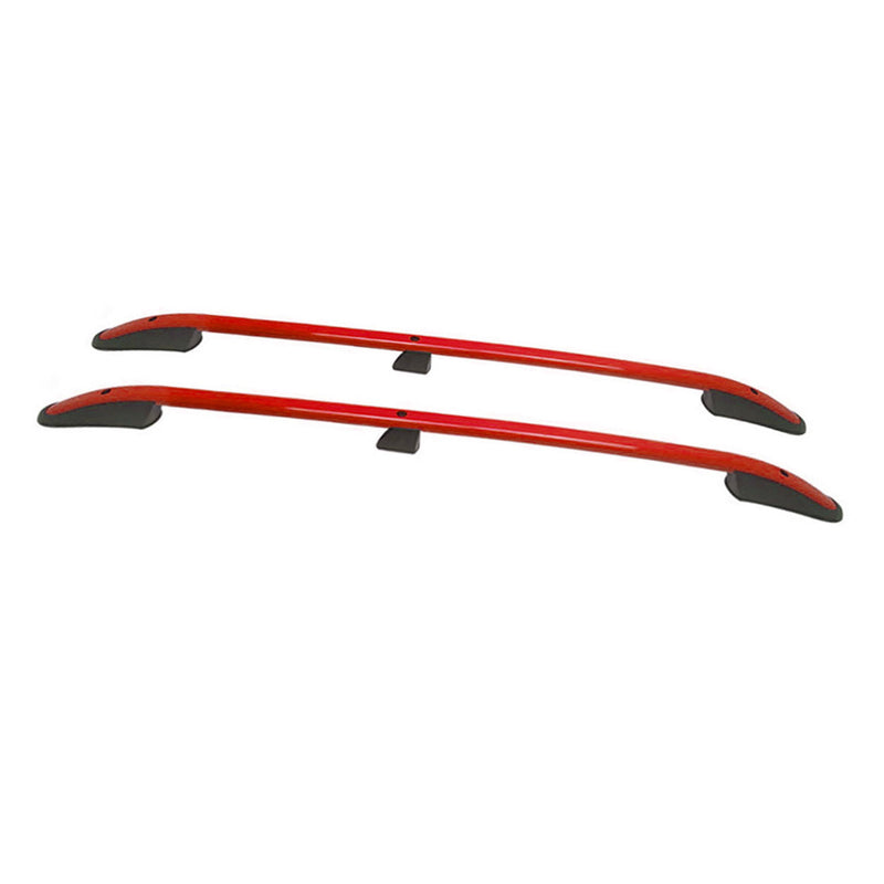 Dachreling Dachgepäckträger für VW T5 Multivan 2003-2015 Lang Radstand Alu Rot