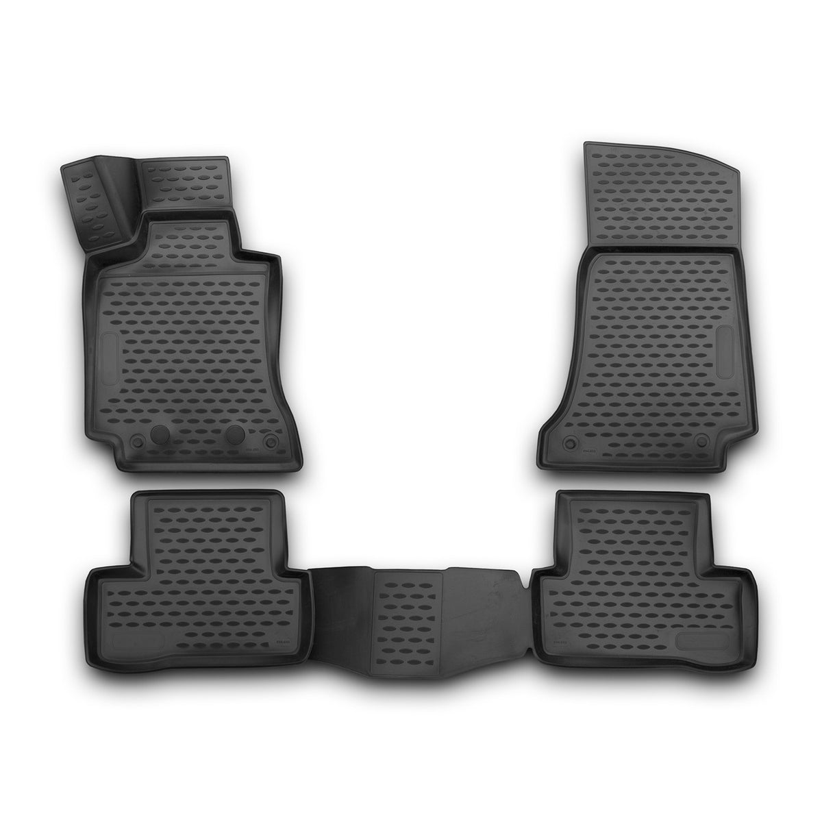 OMAC Gummimatten Fußmatten für Mercedes C Klasse S205 Wagon 2014-2020 TPE 4x