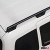 Aluminium Dachreling Querträger für Dacia Dokker 2012-2021 Schwarz 2x