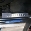 Einstiegsleisten Türschutzleisten für Peugeot Partner Tepee 2008-2024 Chrom 4tlg