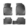 Fußmatten 3D Gummimatten für Hyundai Elantra Stufenheck 2010-2018 TPE Schwarz 4x