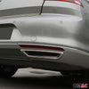 Stoßstangen Diffusor Auspuffrahmen für VW Passat B8 2014-2019 SD Edelstahl 2x