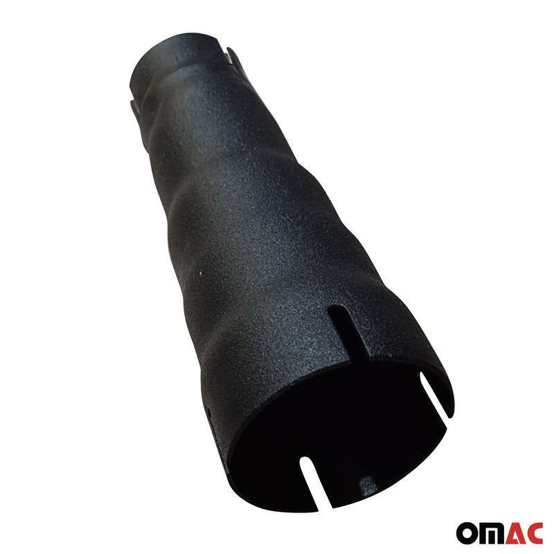 Auspuffendstutzen Rohrverbinder Anschlussrohr Verbindung Rohr 42-62mm Schwarz
