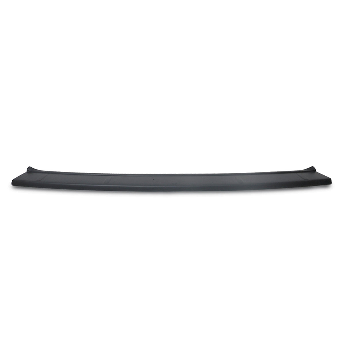 Loading sill protection for VW T6 Multivan 2015-2023 Matt Black ABS bumper protection