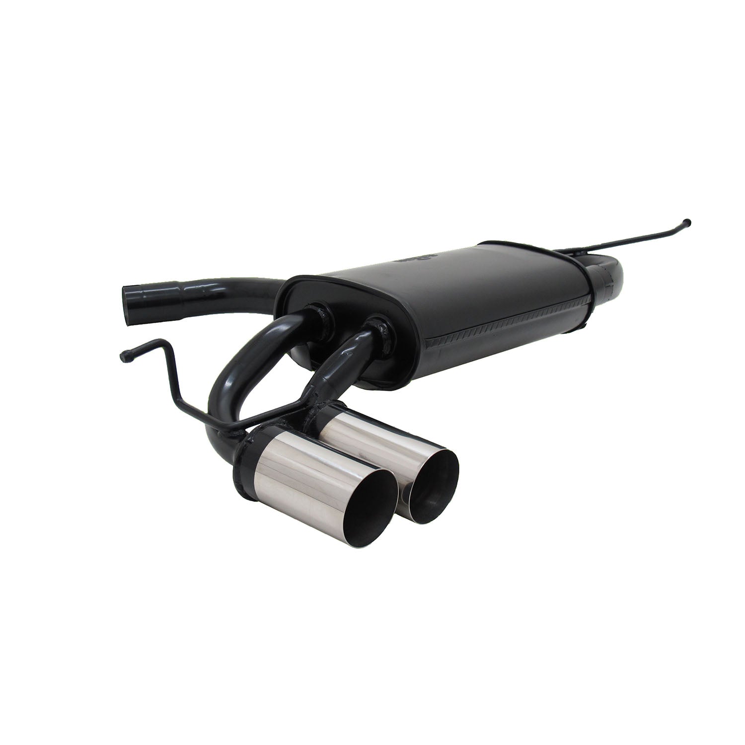 Novus Sportauspuff für VW Golf 5 / VW Golf 6 2x76mm RL-Design  mit ABE