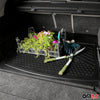 Kofferraumwanne Antirutschmatte Gummi Laderaumwanne für VW Caddy Sharan Touran