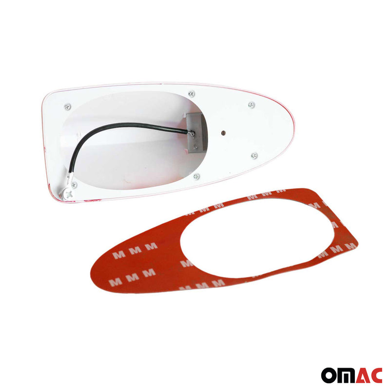 Dachantenne Autoantenne AM/FM Autoradio Shark Antenne für Mazda 6 Rot