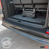 Loading sill protection for Hyundai Tucson 2015-2018 bumper protection matt black ABS