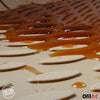 OMAC Gummimatten Fußmatten für Skoda Octavia 2013-2024 TPE Automatten Beige 4x