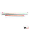 Fensterleisten Zierleisten für Fiat 500L 2012-2024 Edelstahl Chrom 6tlg