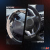 SPARCO steering wheel covers, steering wheel protector, steering wheel protection, black rubber suede