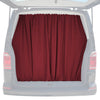 Heckklappe Gardinen Sonnenschutz Vorhänge für Nissan NV400 Rot 2tlg