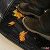 Floor mats rubber mats 3D anti-slip for Citroen C4 Picasso rubber TPE black 4x