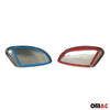 Mirror caps mirror cover for Ford Focus C-Max Facelift 2008 stainless steel