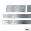 Door sills for Ford Transit Tourneo Custom stainless steel 4x
