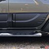 Türschutzleisten Seitenschutz für Mitsubishi L200 2015-2020 ABS Schwarz 4tlg
