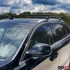Dachträger Gepäckträger für Infiniti QX50 J50 SUV 2014-2017 Aluminium Schwarz 2x TüV