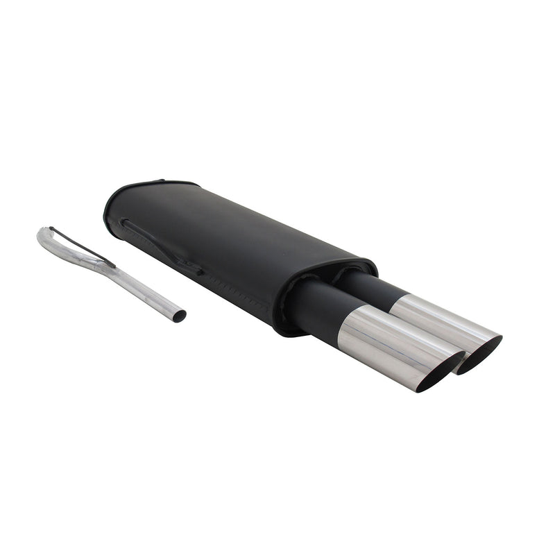 Novus Sportauspuff für VW Passat 35i 2x76mm MS-Design Endschalldämpfer mit ABE