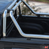 Überrollbügel Rollbar für VW Amarok 2010-2024 Gefärbten Stahl Ø60 Silber
