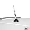 Auto Antenne Dachantenne AM FM 16 cm Flexibel für Fiat Qubo Verstärker Alu