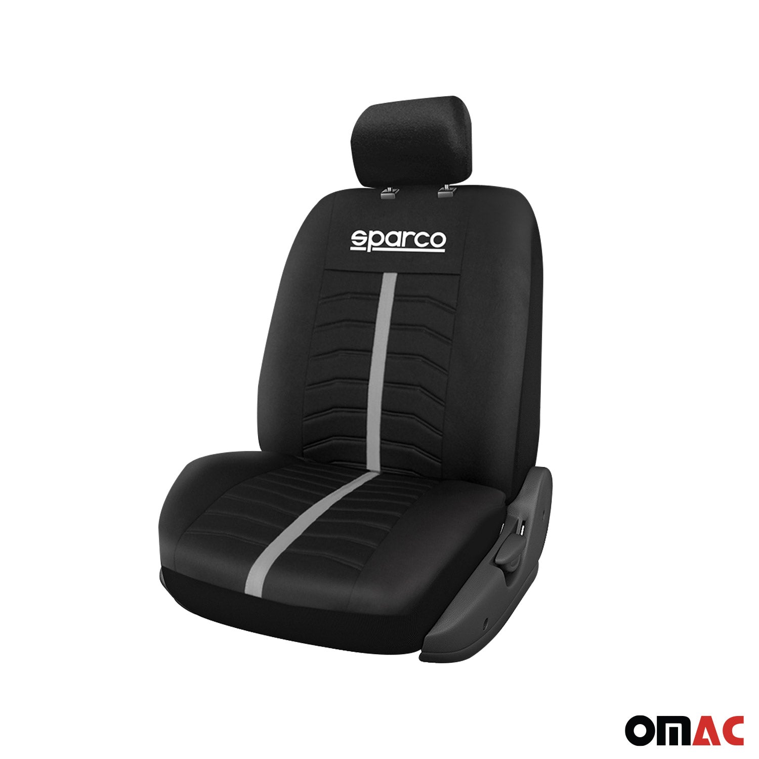 SPARCO Sitzbezüge Schonbezüge Autositzbezüge Universell Grau Vorne Hinten