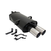 Novus Sportauspuff für BMW E46 320 / 325 / 330 2x76mm RL-Design  mit ABE