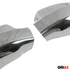 Mirror caps mirror cover for Dacia Sandero 2008-2020 stainless steel silver 2 pieces