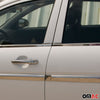 Fensterleisten Zierleisten für Hyundai Accent Era 2005-2011 Stufenheck Chrom 4x