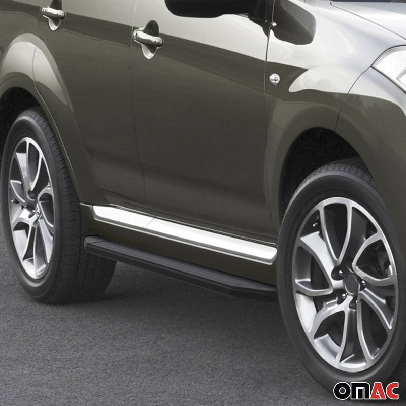 Trittbretter Seitenschweller für Citroen C4 AirCross 2012-2024 TÜV ABE Alu