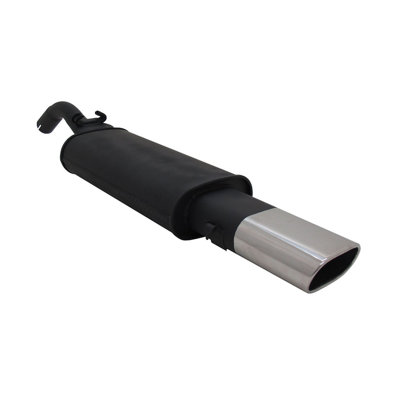 Novus Sportauspuff für VW Golf 2 19E 135x75mm Endschalldämpfer mit ABE