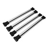 Roof rack luggage rack for Citroen Jumpy 2016-2024 railing rack aluminum silver 4x