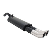 Novus Sportauspuff für VW Golf 2 19E 2x76mm DTM Endschalldämpfer mit ABE