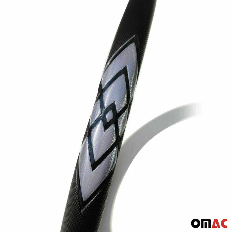 Lenkradbezug Lenkradhülle Lenkradschoner LKW Ø 38 Für Mercedes Schwarz/Grau