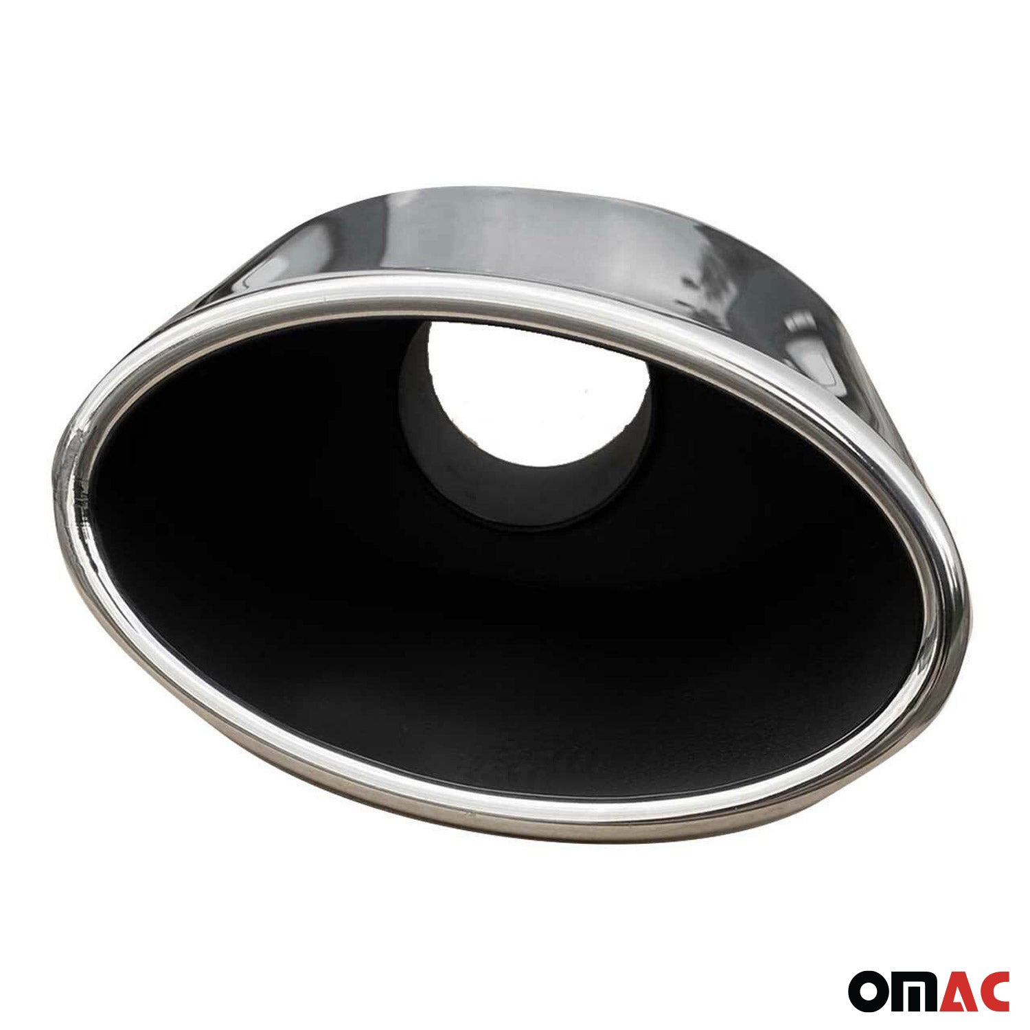 Auspuffblende Endrohr für VW Golf 2012-2019 Edelstahl Chrom 2x