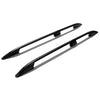 Roof rails roof rack for Ford Connect 2002-2013 long aluminum black 2x