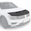 Hood Bra Stone Chip Protection Bonnet Bra for VW Tiguan 2016-2024 Black Half