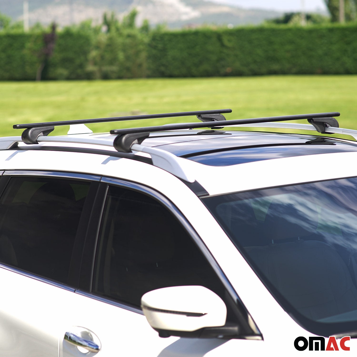 Roof rack luggage rack for Nissan Almera 1999 2009 basic rack black