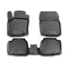 OMAC rubber mats floor mats for Ford Mondeo 2007-2014 TPE car mats black 4x