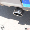 Auspuffblende Endrohr für Ford B-Max 2012-2024 Edelstahl Chrom 60mm 1tlg