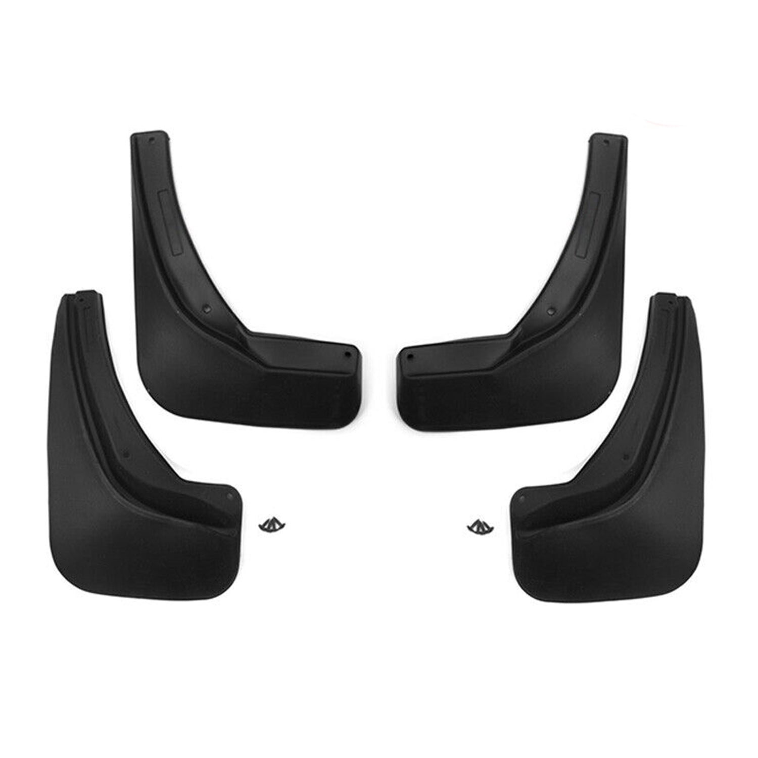 Schmutzfänger Kotflügel für Opel Astra J 2009-2015 Kunststoff Schwarz 4tlg