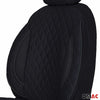 Protective seat cover seat protector for VW Polo Golf Passat black 1 seat