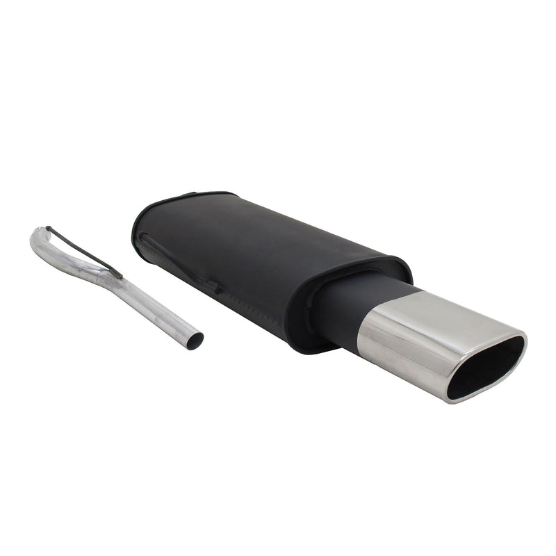 Novus Sportauspuff für VW Passat 35i 135x75mm Endschalldämpfer mit ABE