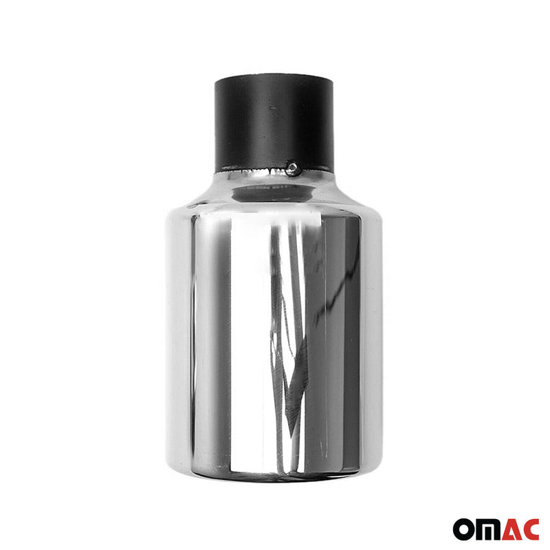 Auspuffblende Endrohr für Volvo S80 1998-2016 Edelstahl Chrom 60mm 1tlg