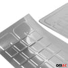 Einstiegsleisten Türschweller für Citroen Jumpy 2017-2024 Edelstahl Silber 4tlg