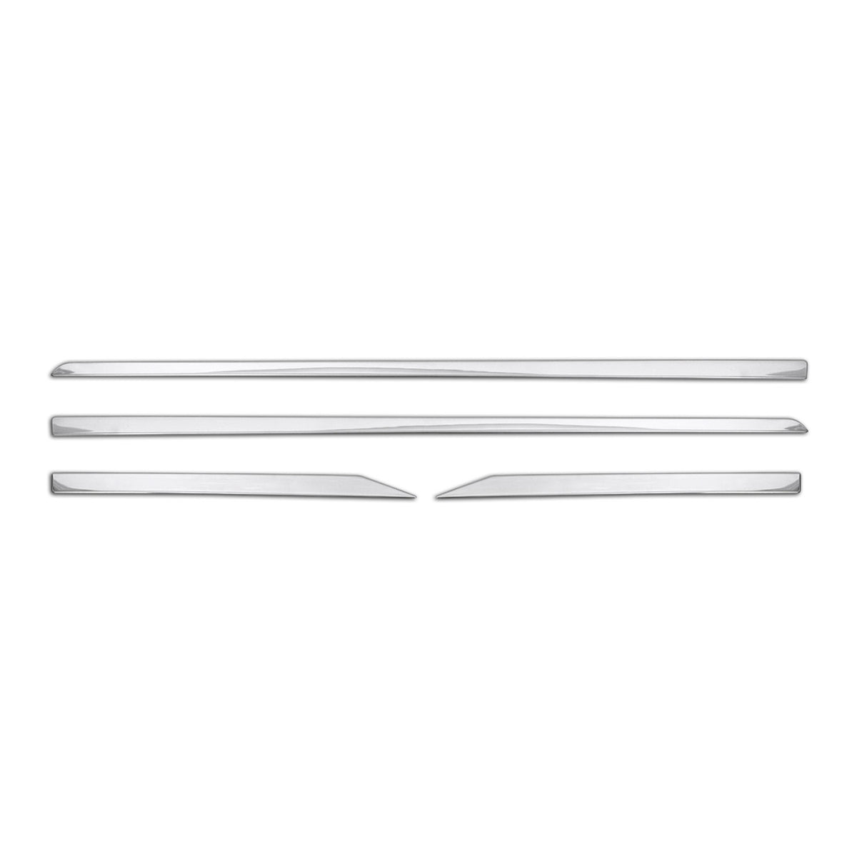 Seitentürleiste Türleisten Türschutzleisten für Lexus RC 2014-2018 Edelstahl 4x