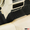 Fußmatten Gummimatten 3D Antirutsch für Audi A8 Gummi TPE Schwarz 4tlg