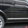 Side door strip door protection for VW Transporter T6 2015-2024 Short L1 Chrome 4x