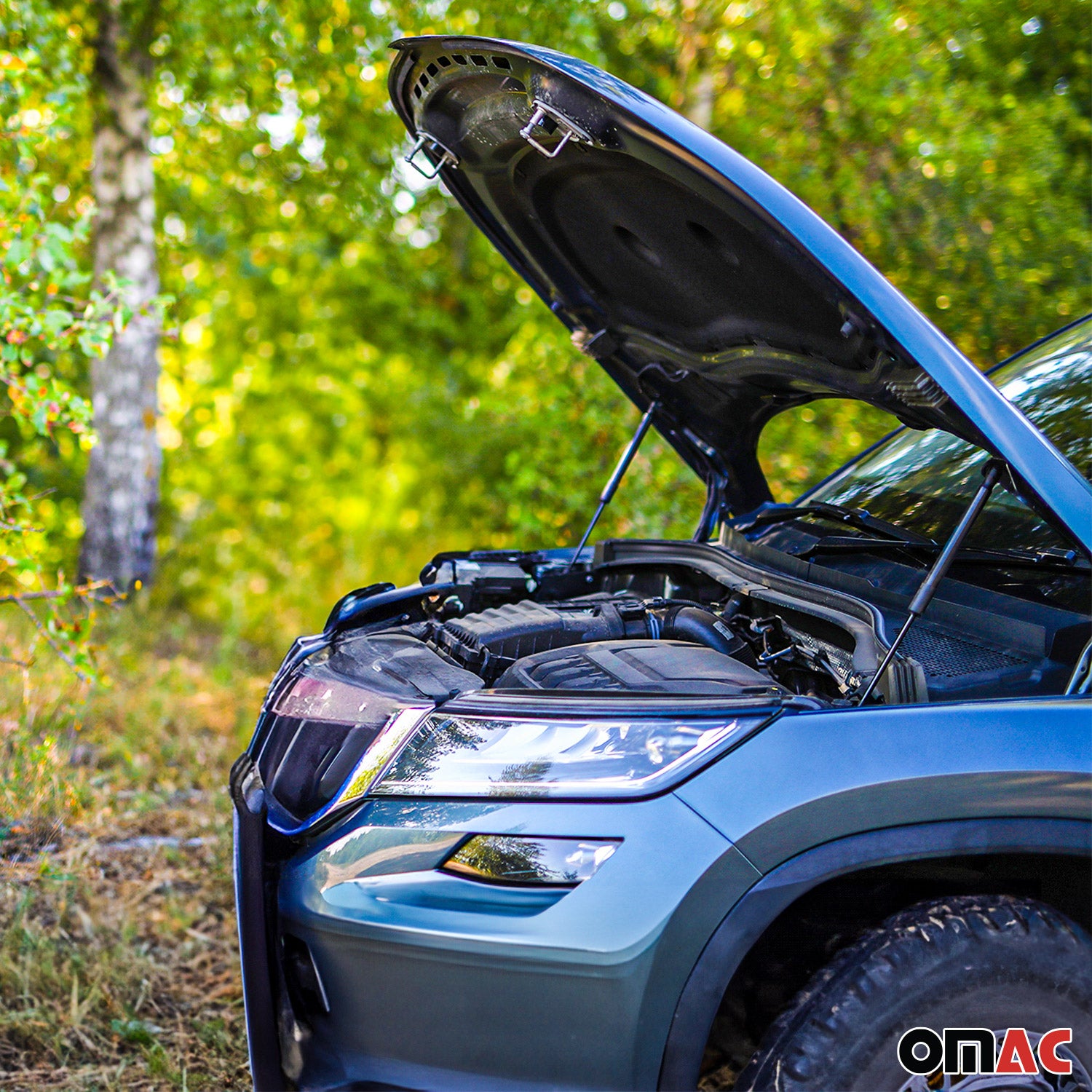 2x Motorhaubendämpfer Gasfeder Dämpfer für Audi A6 2004-2011 Stahl