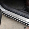 Einstiegsleisten Türschweller für Peugeot 307 CC Edelstahl Silber 2tlg