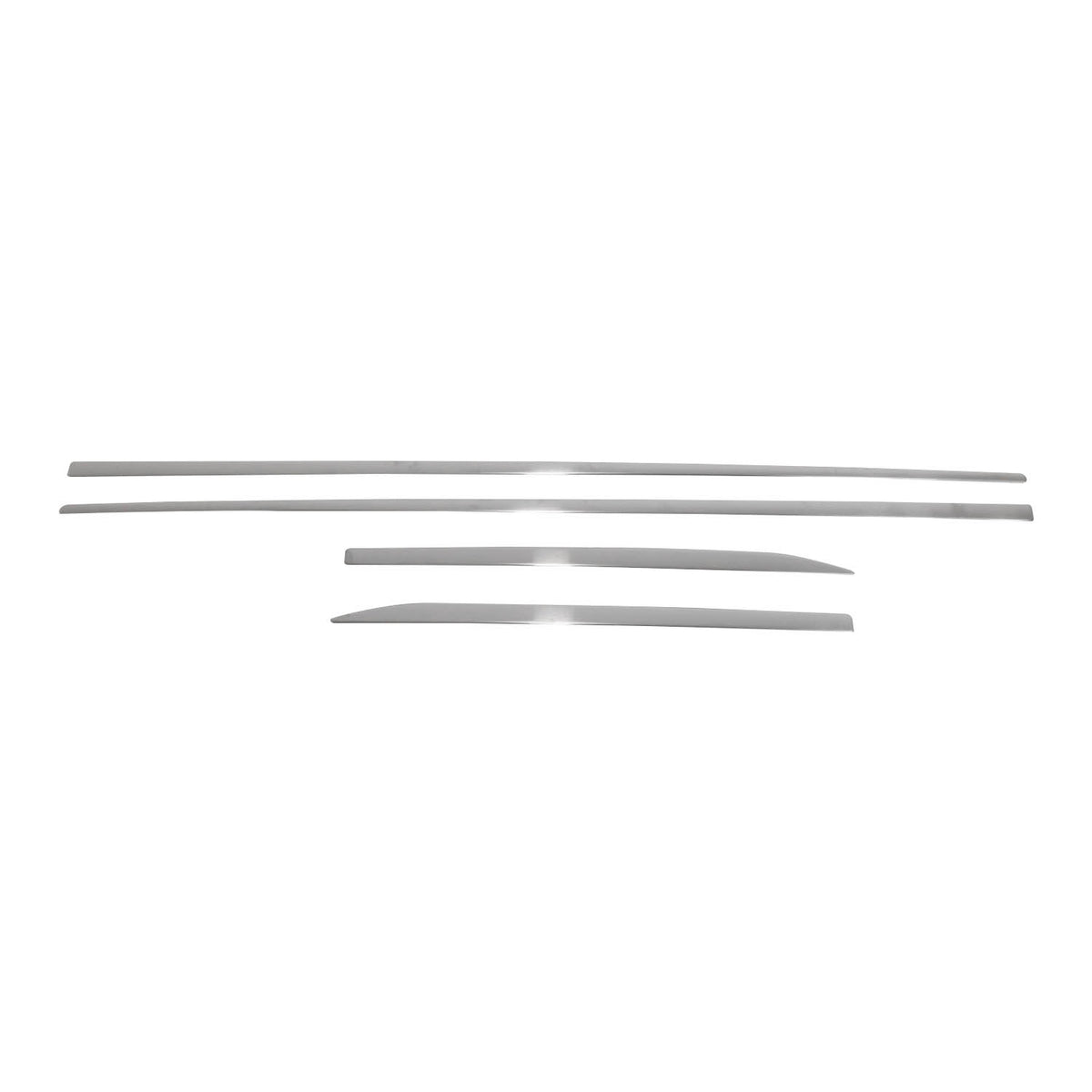 Seitentürleiste Türleisten Türschutzleisten für Fiat Tipo 2015-2021 Edelstahl 4x
